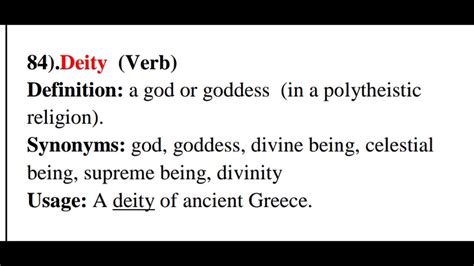 Deity Synonyms: 36 Synonyms and Antonyms for Deity .